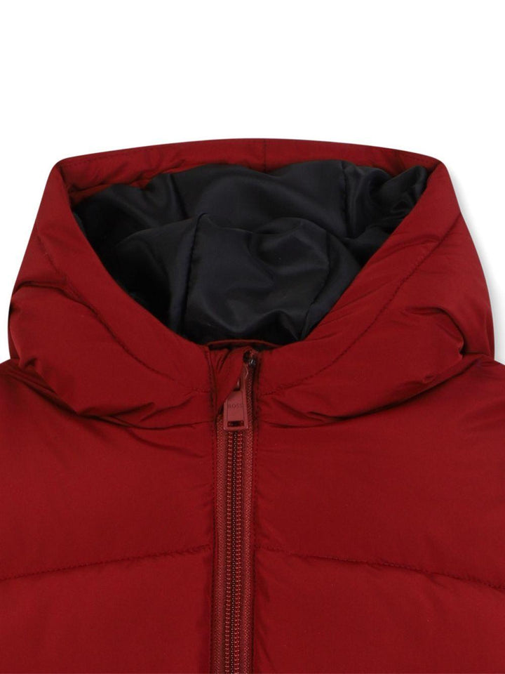 Giubbotto rosso per neonato J52476 96D Boss Kids 