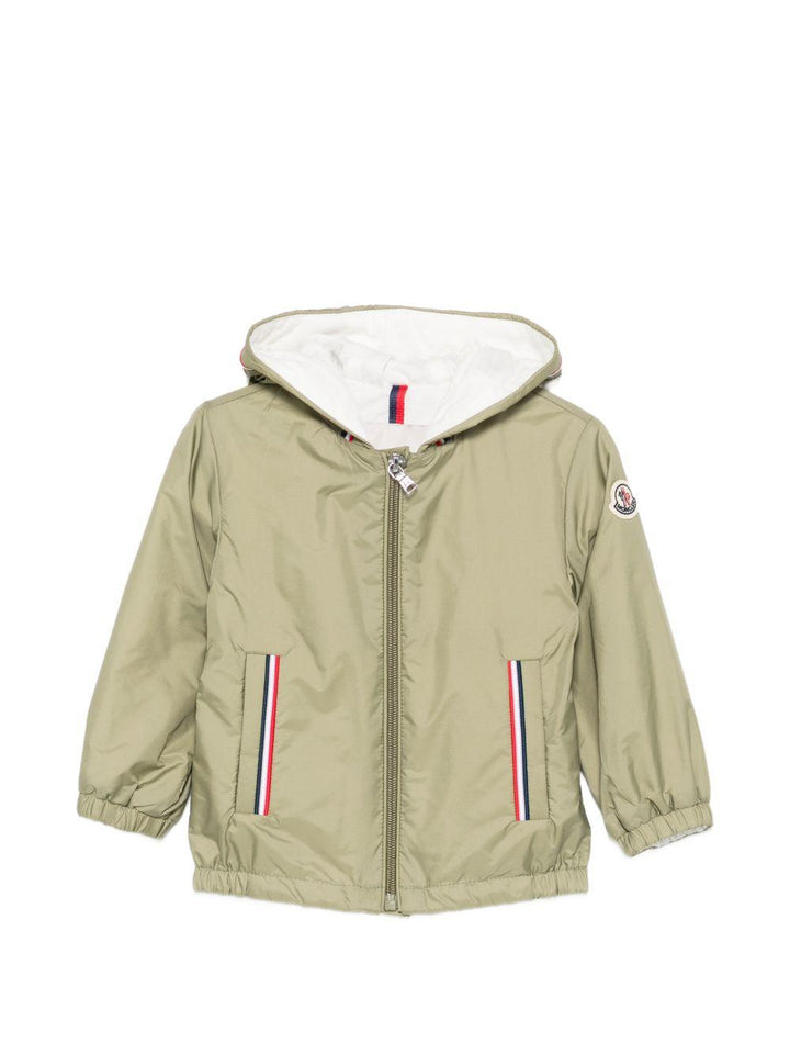 Giubbotto verde per neonato 9511A0004153A5E 81S Moncler Kids 