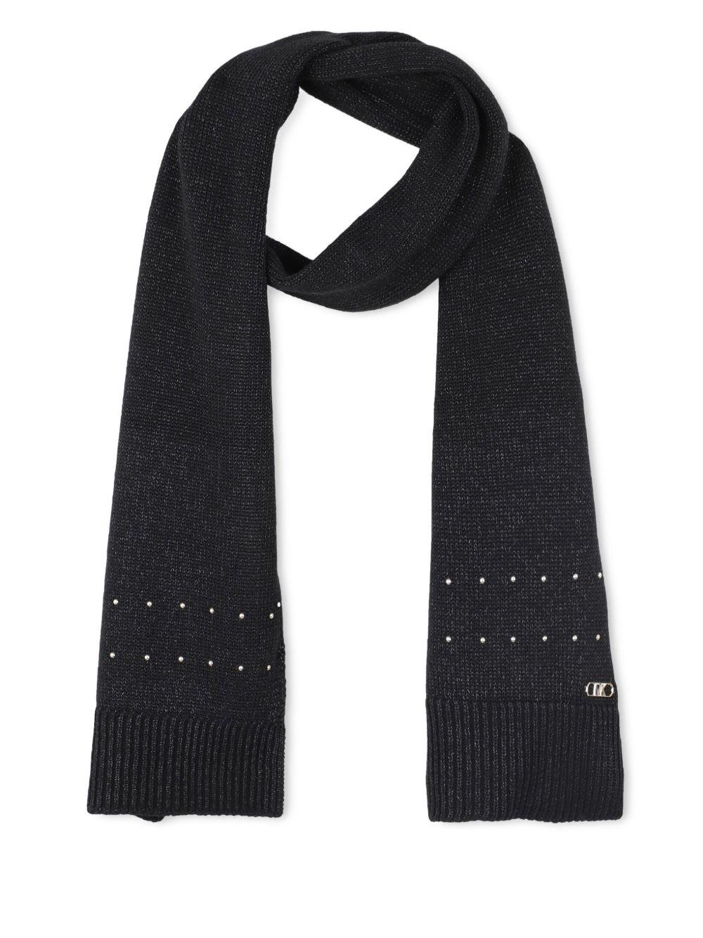 Sciarpa nera per bambina R30526 09B Michael Kors Kids 