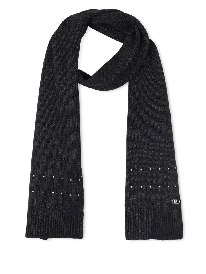 Sciarpa nera per bambina R30526 09B Michael Kors Kids 