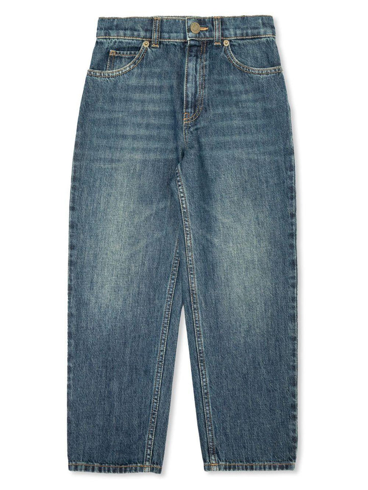 Dark blue jeans for kids