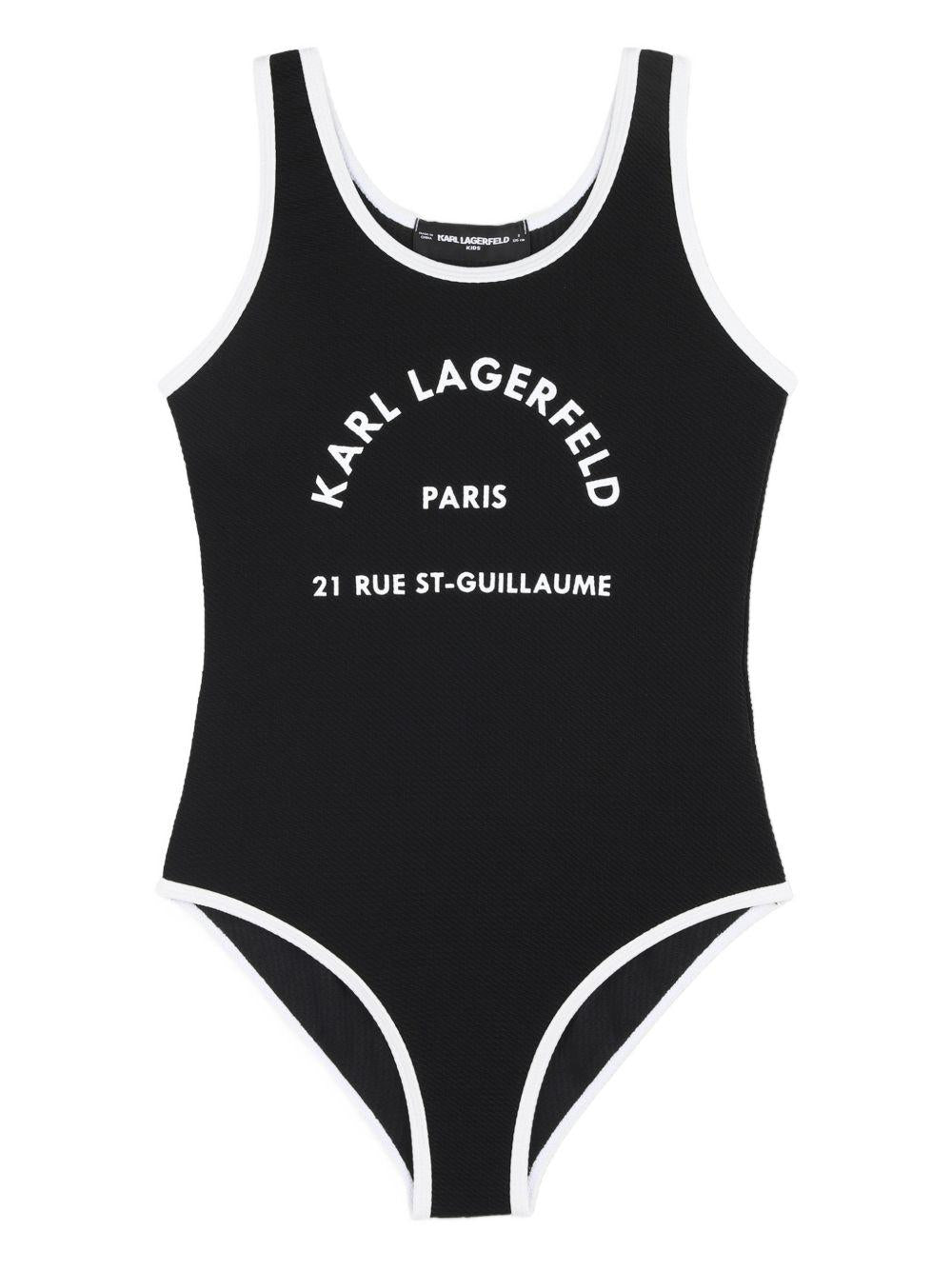 Costume entero per bambina Z31113 09B Karl Lagerfeld Kids 