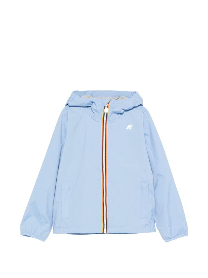 Giubbotto azzurro per bambino K41335W 356 K-Way Kids 