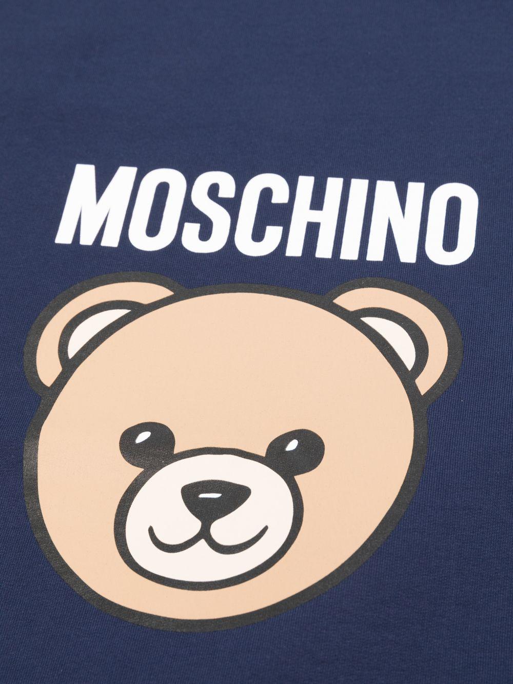 Coperta blu navy per neonato MUB00MLCA19 40016 Moschino Kids 