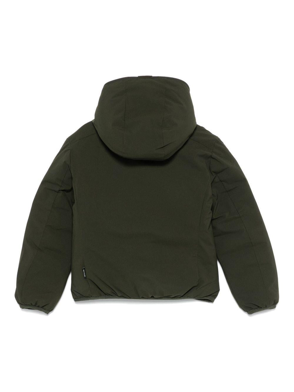 Giubbotto verde/nero per bambino J33600BMATT21 50071 Save The Duck Kids 