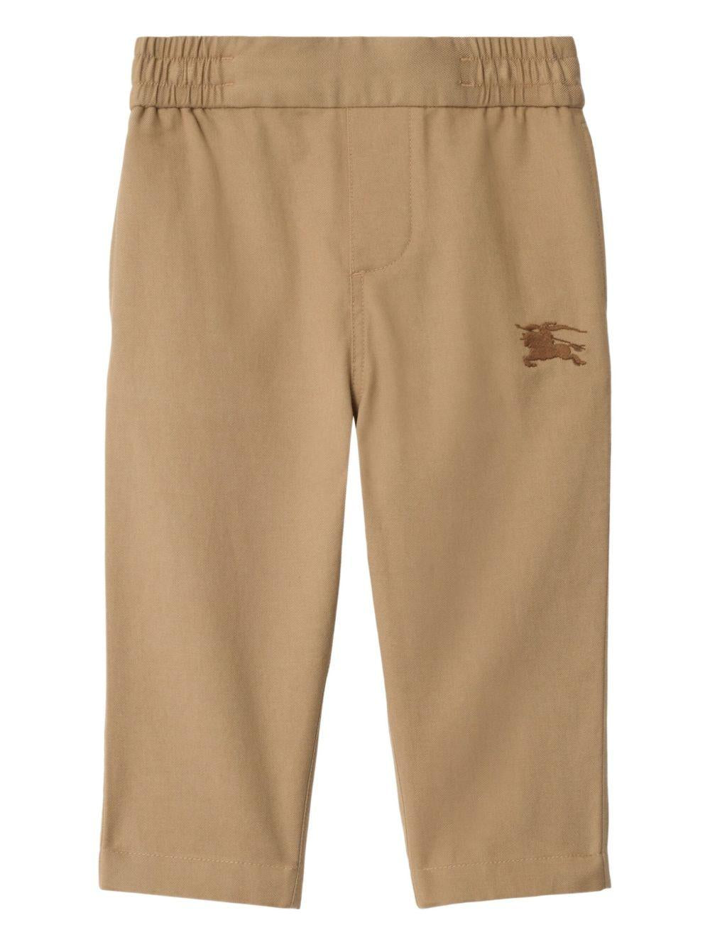Pantalone beige sabbia per neonato 8108878 B9719 Burberry Kids 
