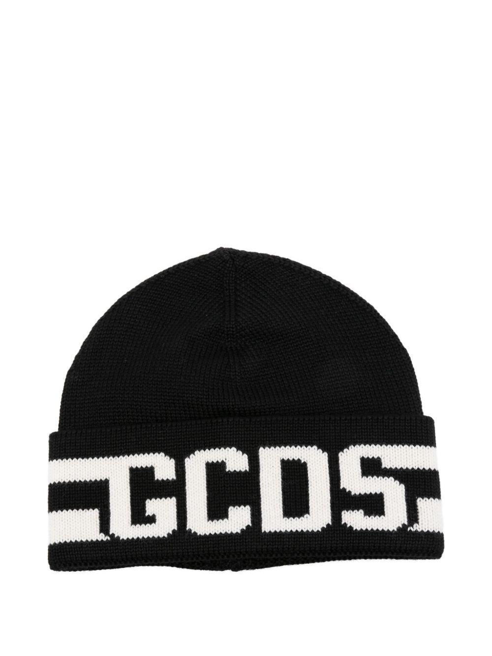 Cappello nero per bambino B2JU5818AL9 99 Gcds Kids 