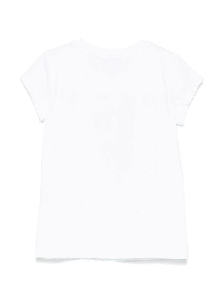 T-shirt bianca per bambina