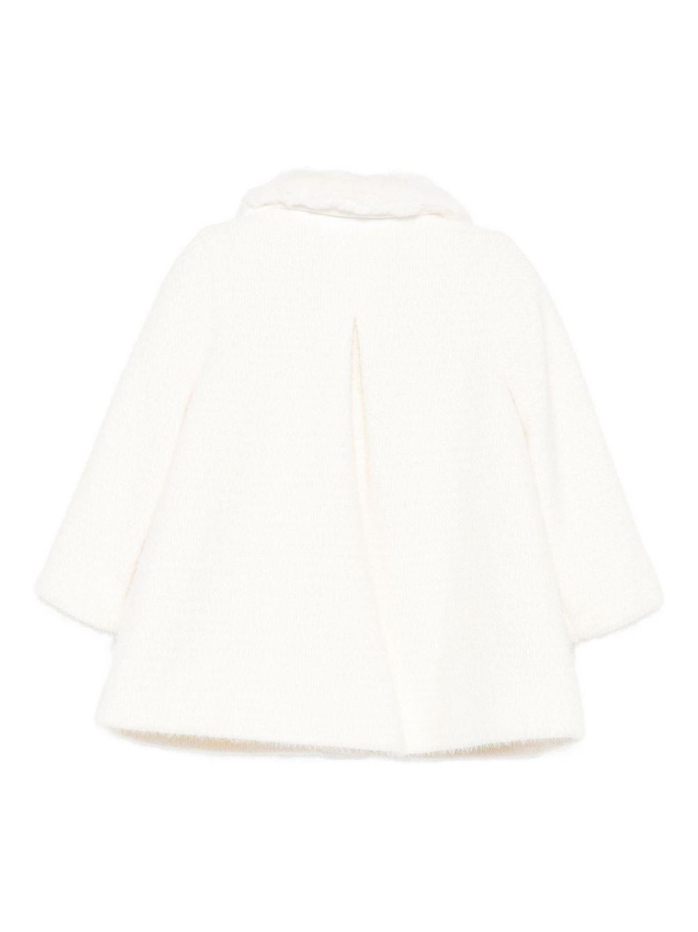 Cappotto bianco per neonata 5819 090 Abel & Lula 