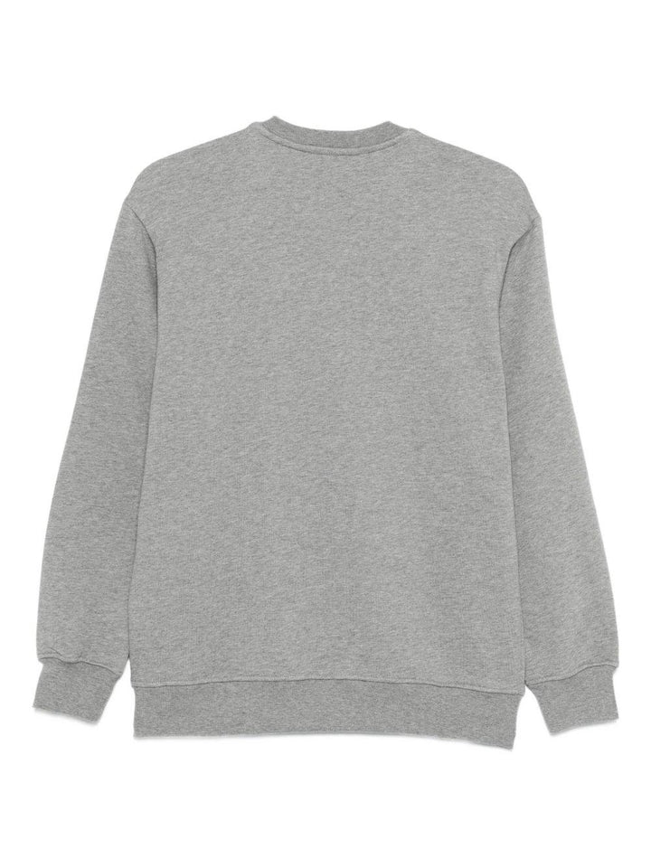 Felpa grigia per bambino F5MSJUSW018 104 Msgm Kids 