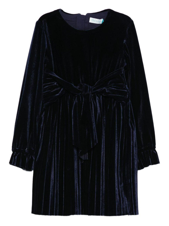 Abito blu scuro per bambina 5533 004 Abel & Lula 