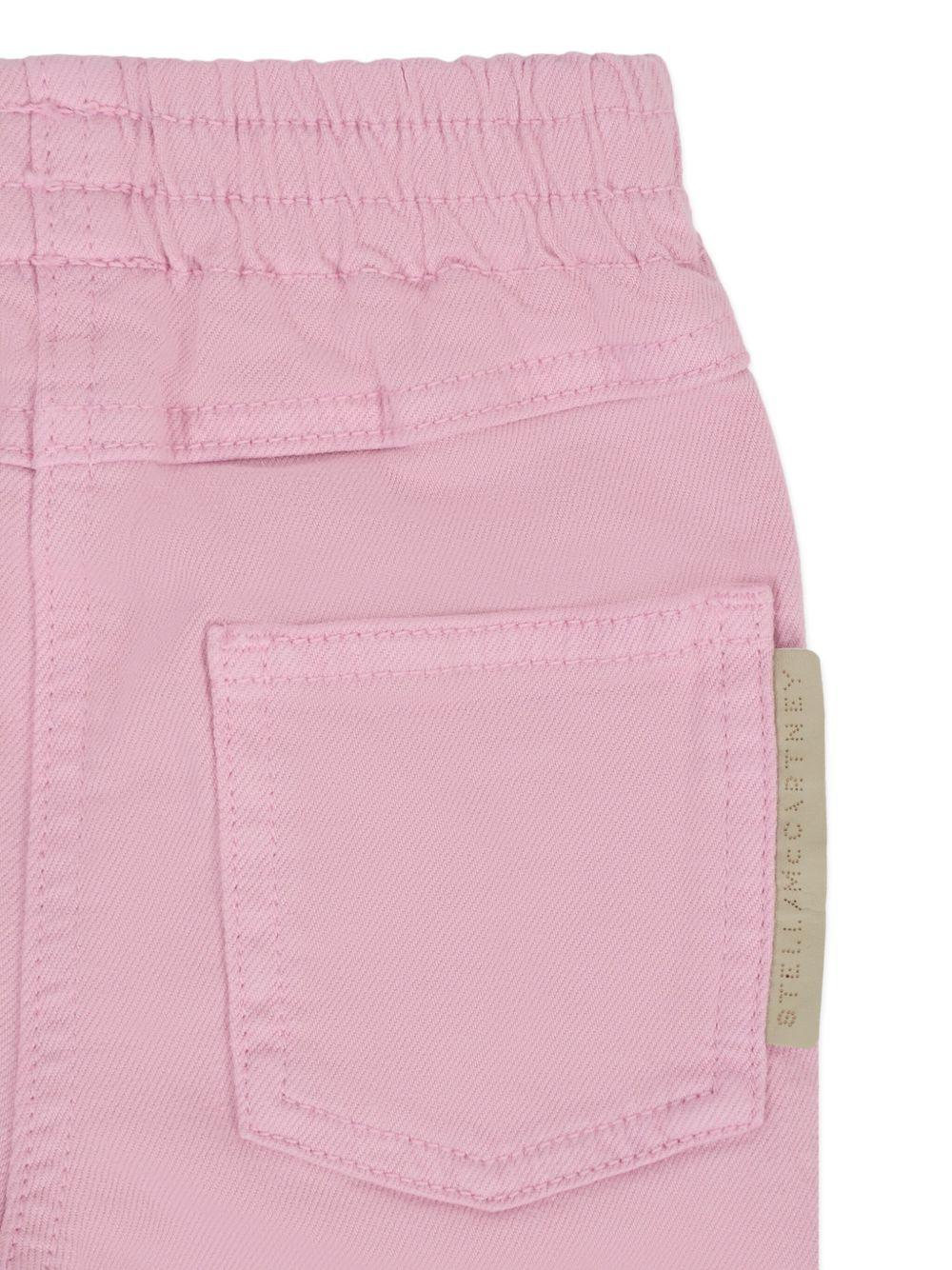 Pantalone rosa per neonata TX6110Z0156 568 Stella McCartney Kids 