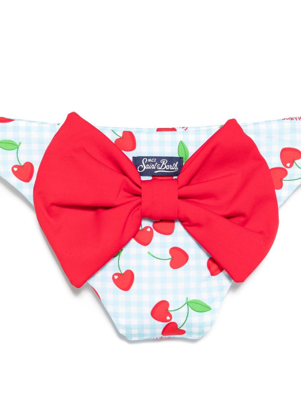 Costume azzurro per bambina