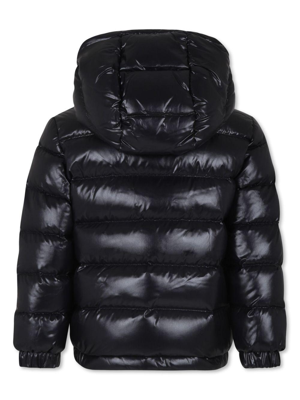 Giubbotto nero per bambino 9541A00022597Z8 999 Moncler Kids 