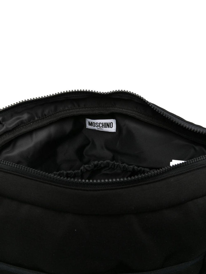 Borsa mamma nera per neonato MUX05NLDA32 60100 Moschino Kids 