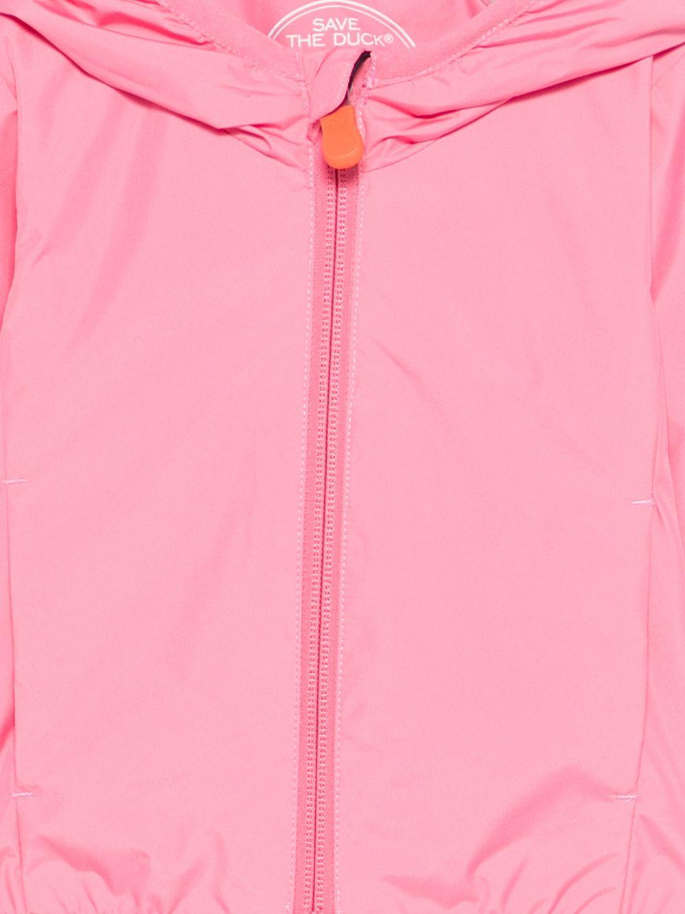 Giubbotto rosa aurora per neoanta I30006XWIND22 80018 Save The Duck Kids 