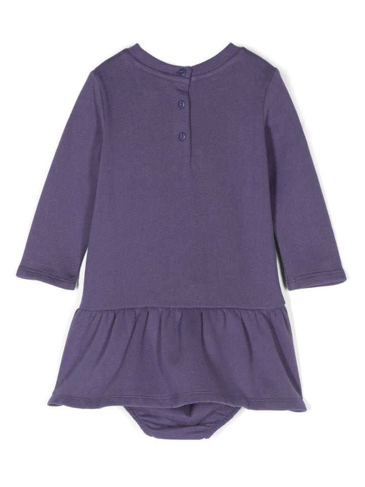 Purple dress for baby girl