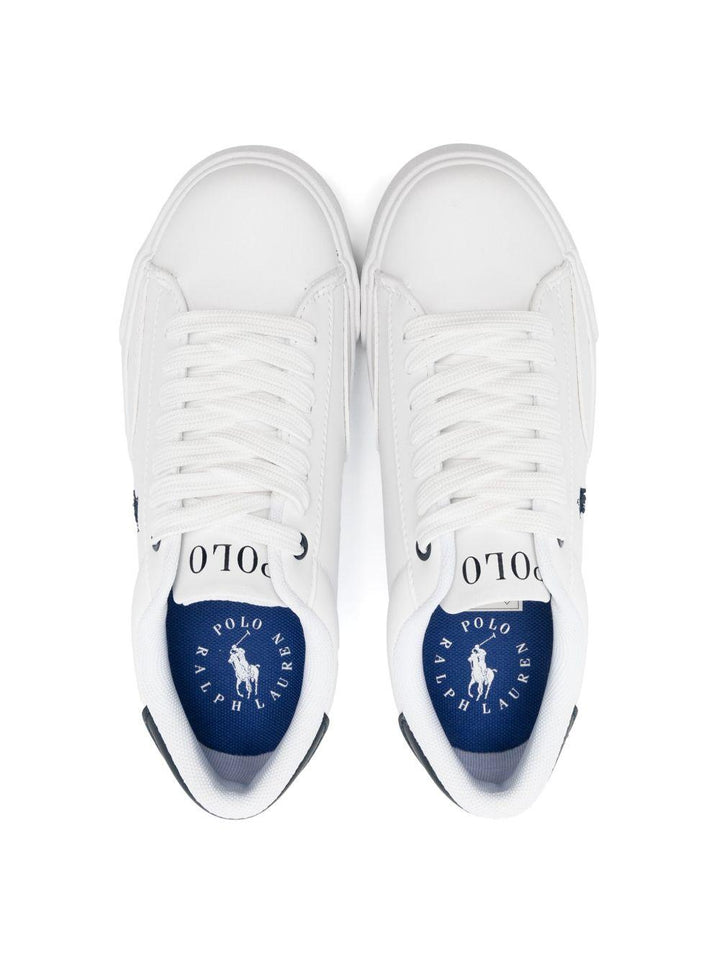 Sneakers bianche/blu per bambino RF104105 THE Ralph Lauren Kids 