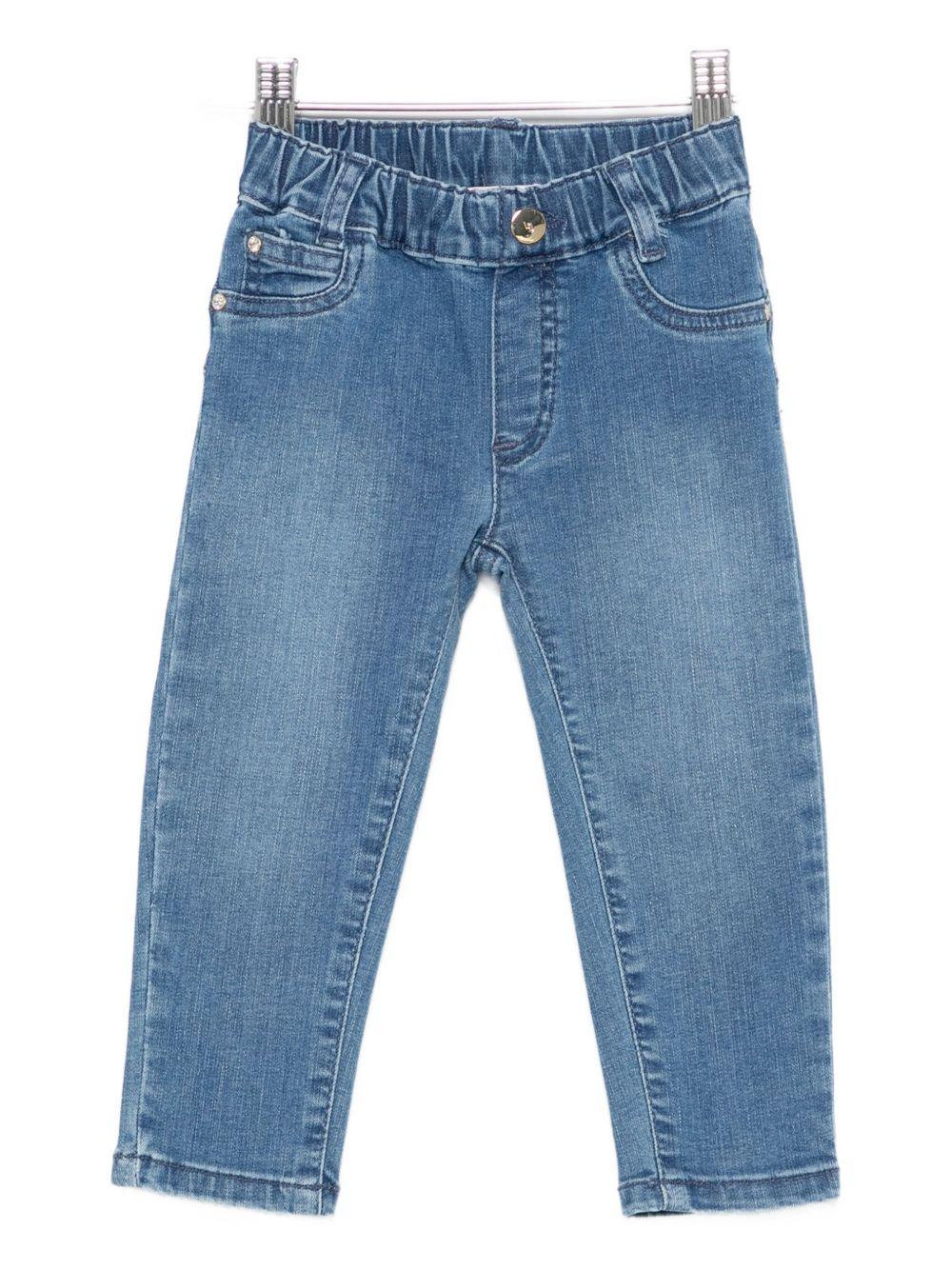 Jeans blu per neonata HF5031D5023 77089 Liu Jo 