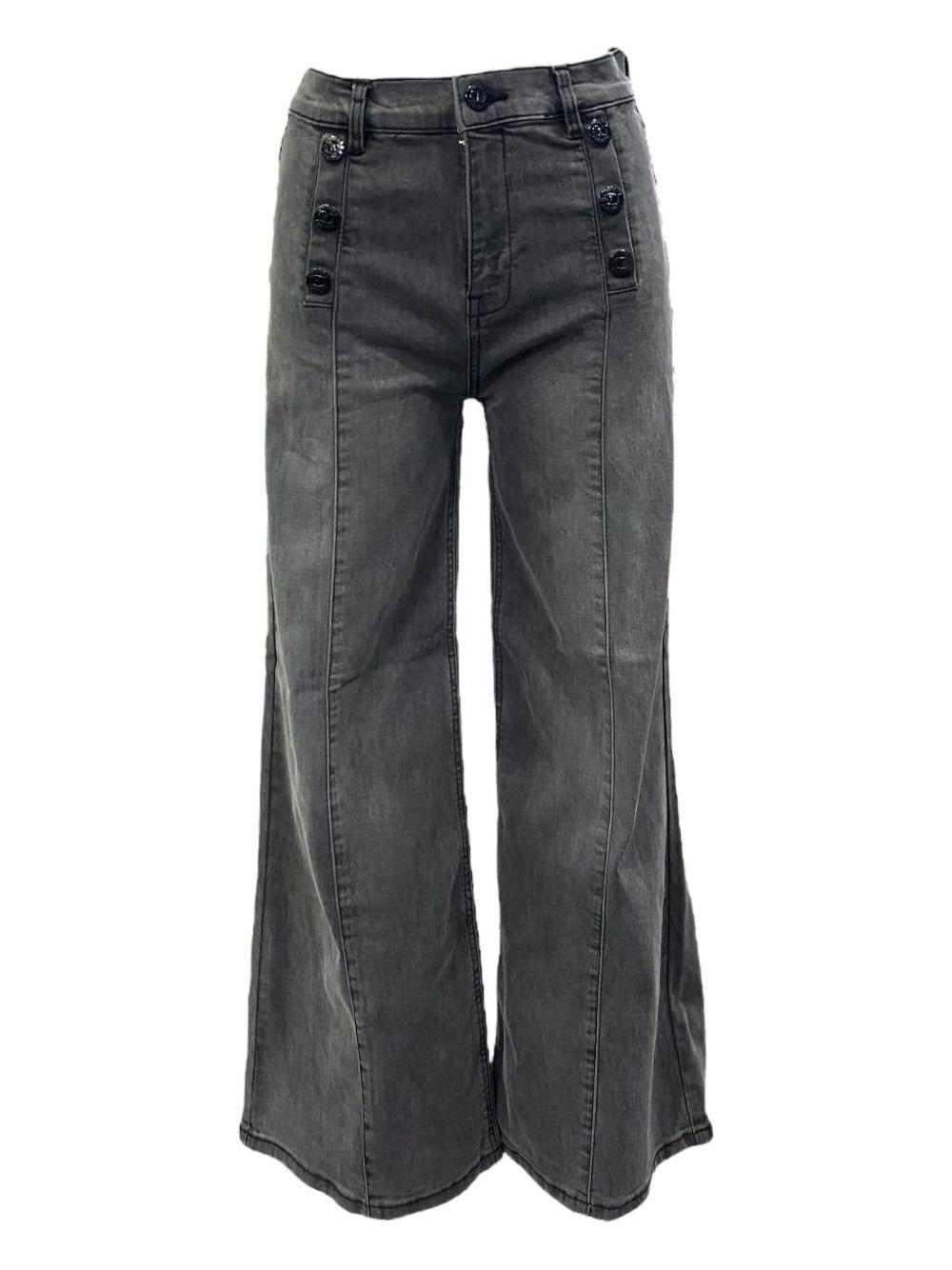 Jeans nero per bambina 252GJ2290 11835 Twin Set 