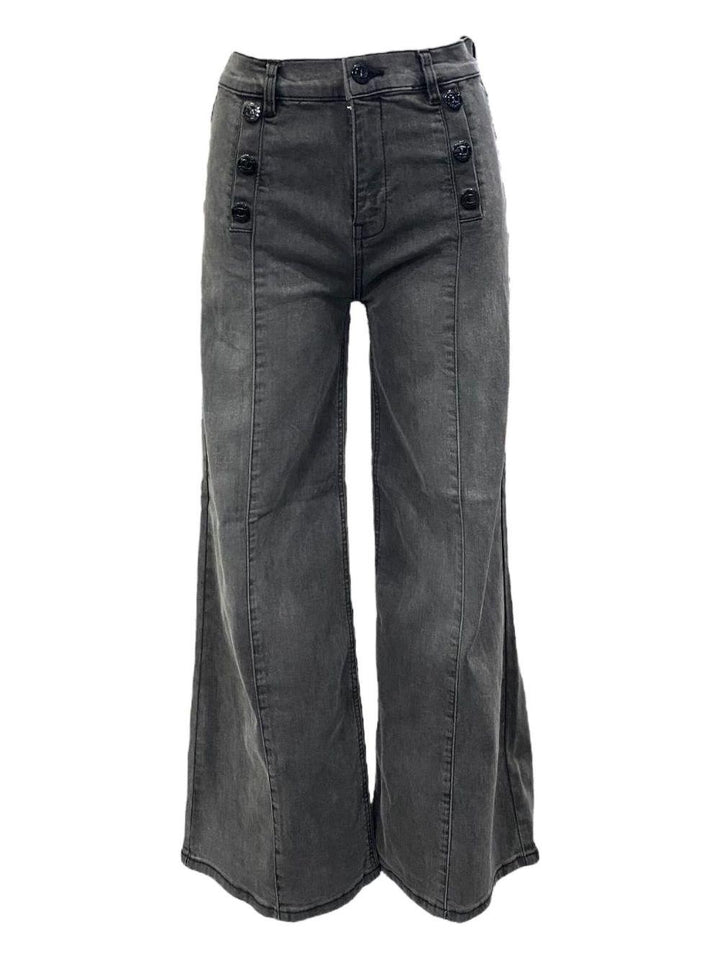 Jeans nero per bambina 252GJ2290 11835 Twin Set 