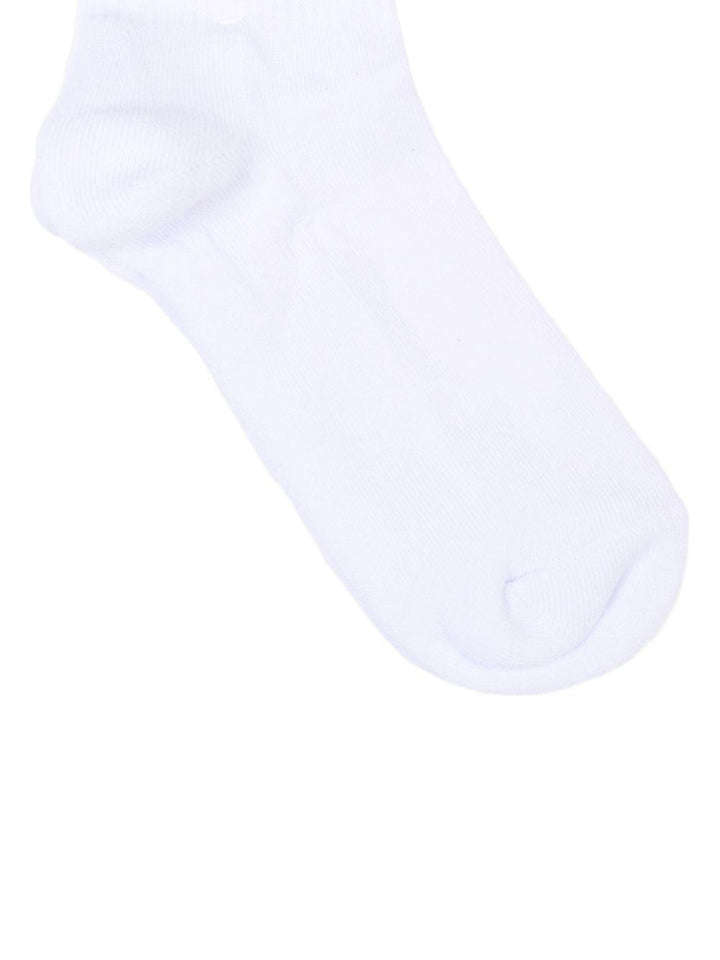 Calze bianche/rosse per bambino S6MSJUSO231 001/01 Msgm Kids 