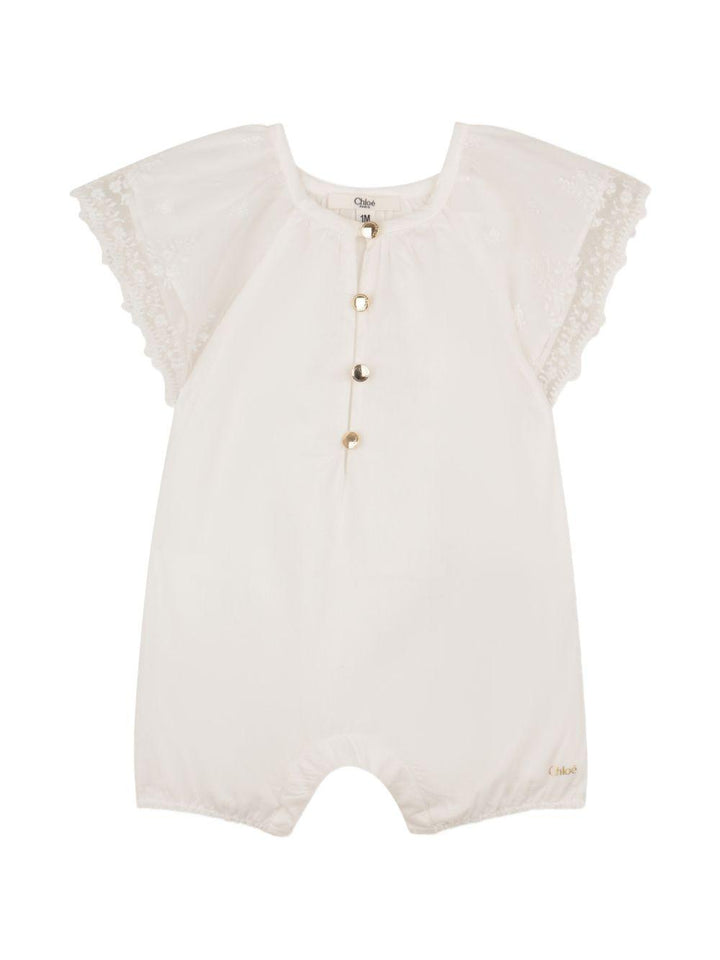Tutina bianca per neonata C20928 117 Chloe 