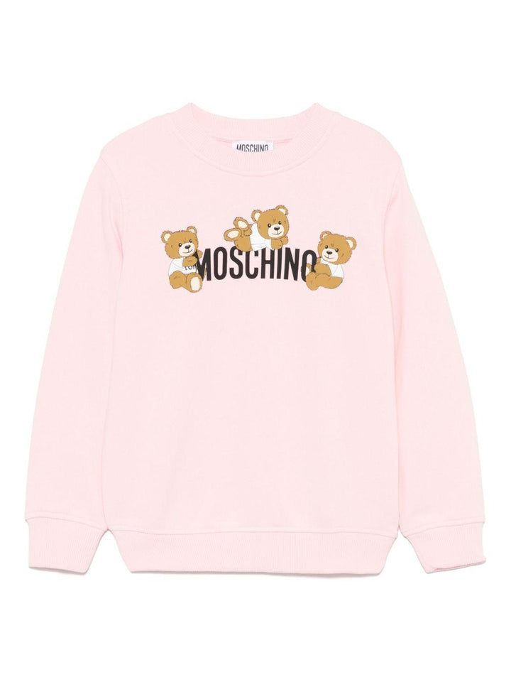 Felpa rosa chiaro per bambina
