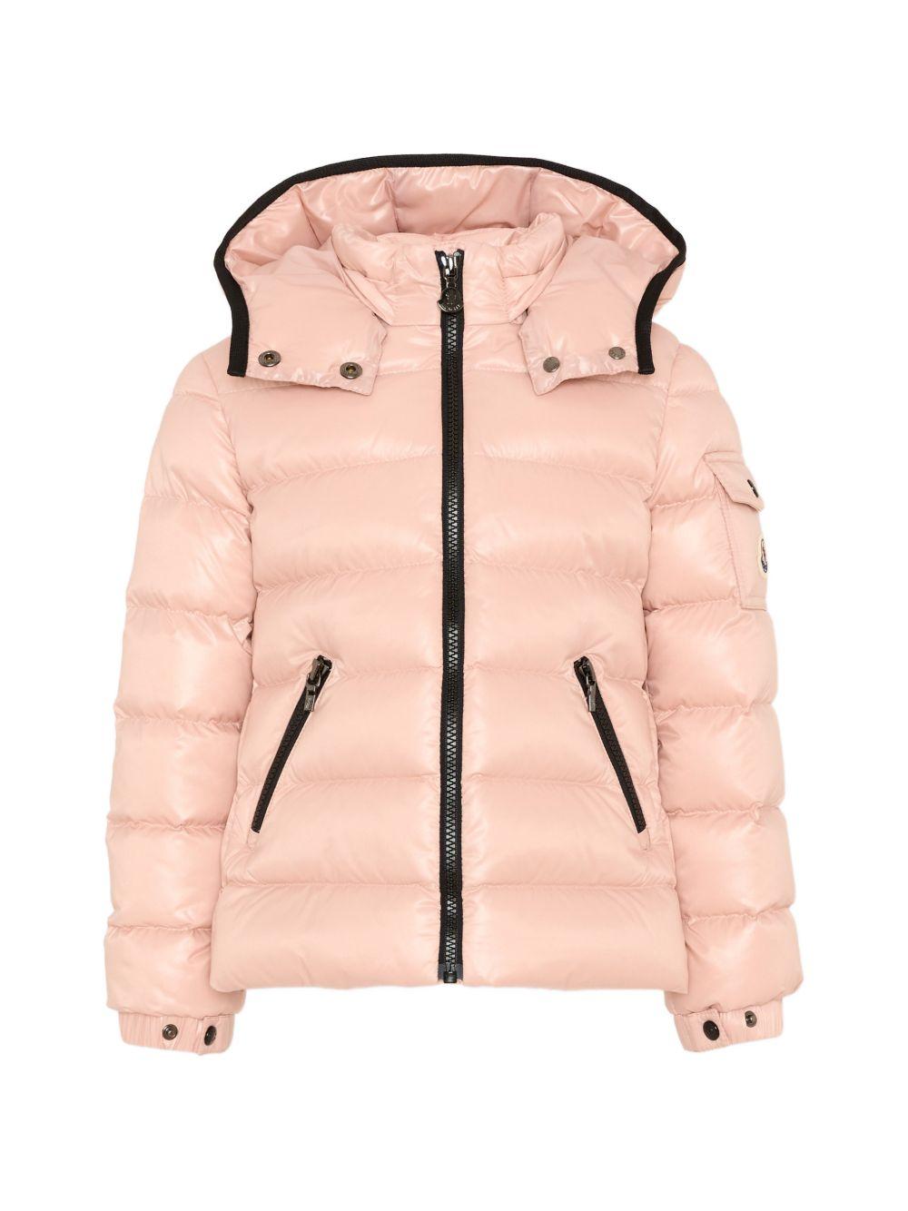 Giubbotto rosa per bambina 9541A5271068950 512 Moncler Kids 