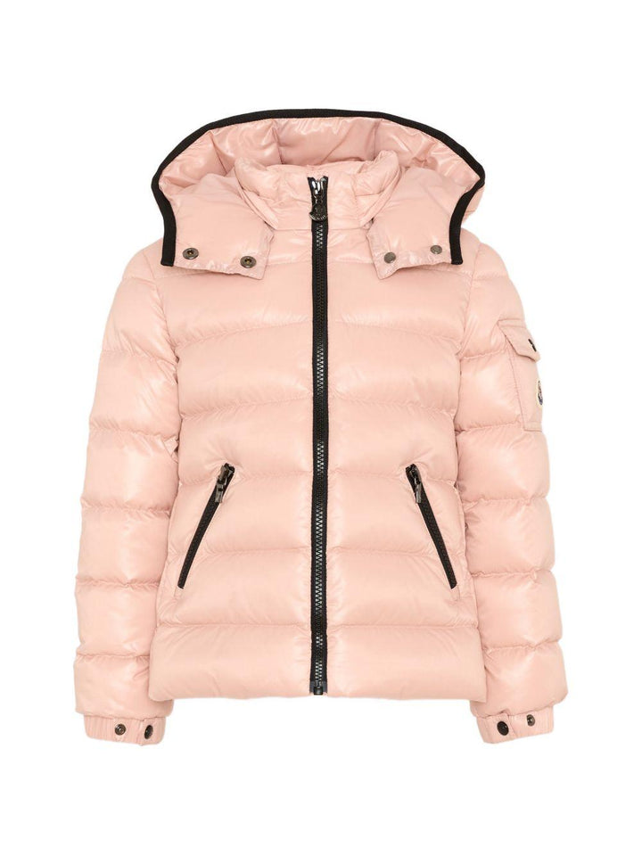 Giubbotto rosa per bambina 9541A5271068950 512 Moncler Kids 