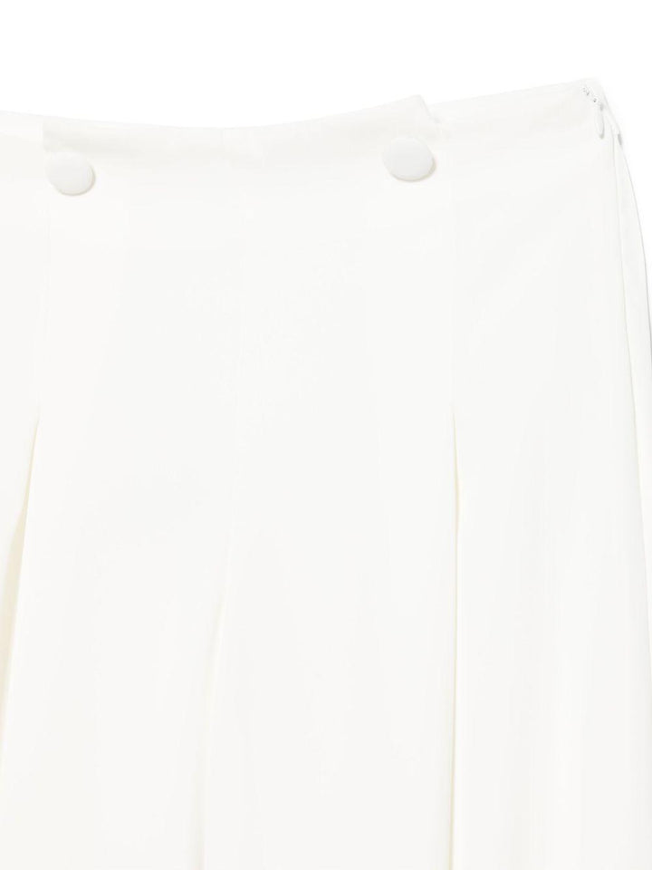 Completo elegante bianco per bambina