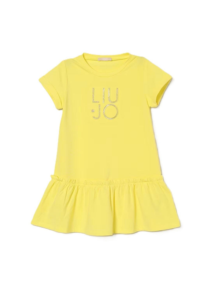 Abito giallo per bambina KA6112JS003 20740 Liu Jo 