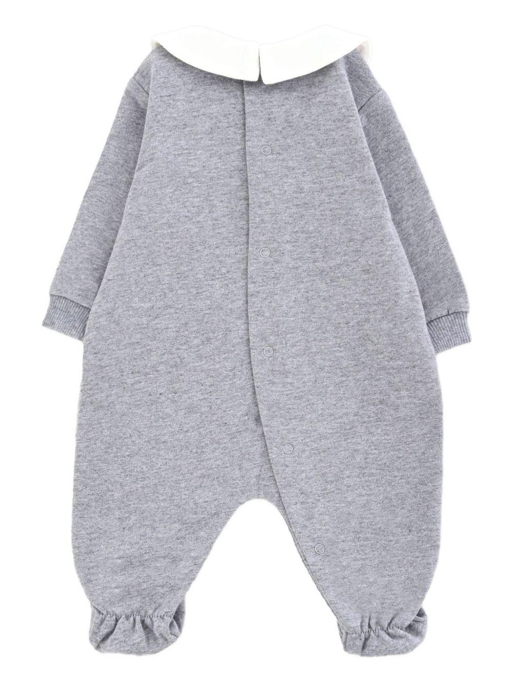 Tutina grigia per neonato MXY037LCA40 60901 Moschino Kids 