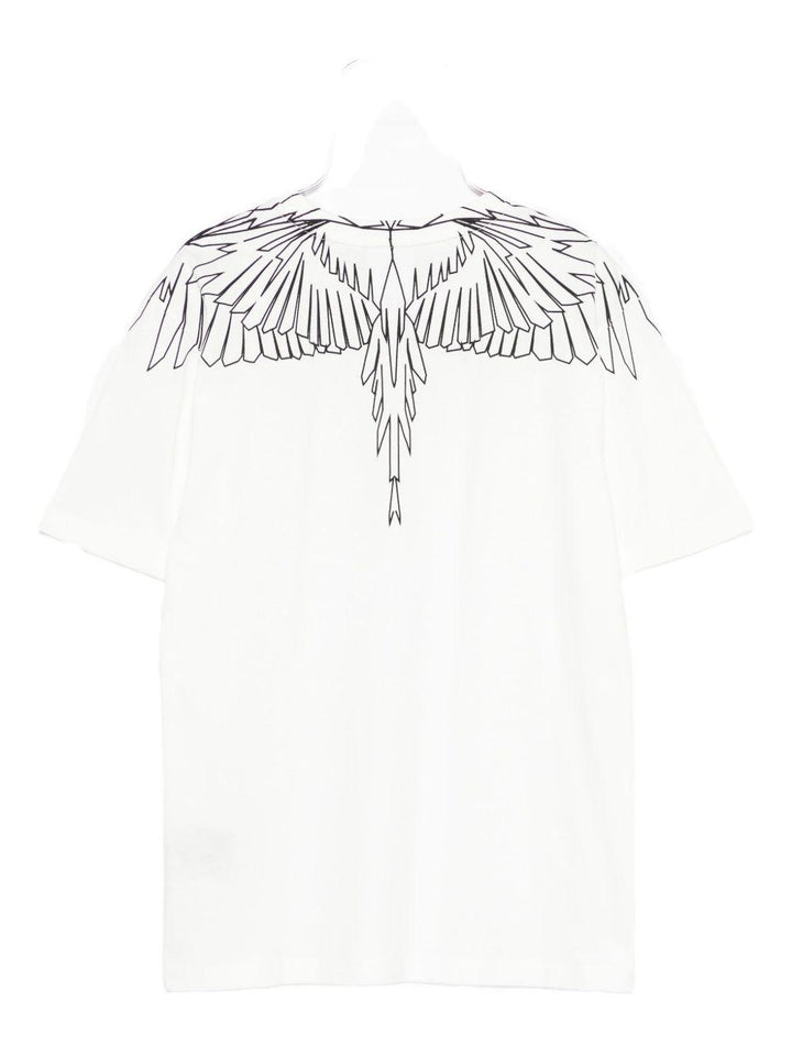 T-shirt bianco per bambino F5CMJBTH073 002 Marcelo Burlon Kids 
