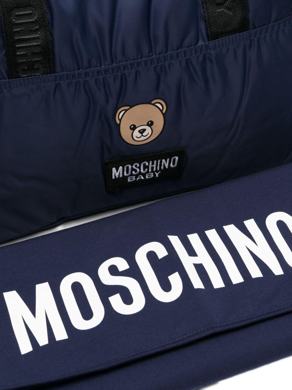 Borsa mamma blu navy MMX04KL3A89 40016 Moschino Kids 