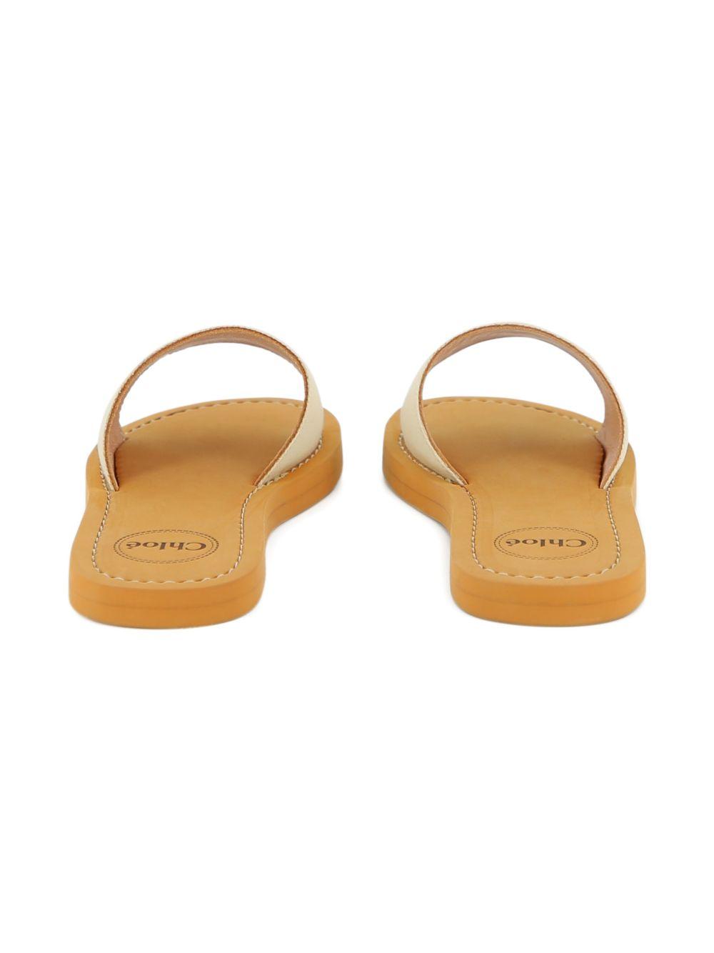 Ciabbatte beige per bambina C20881 117 Chloe 