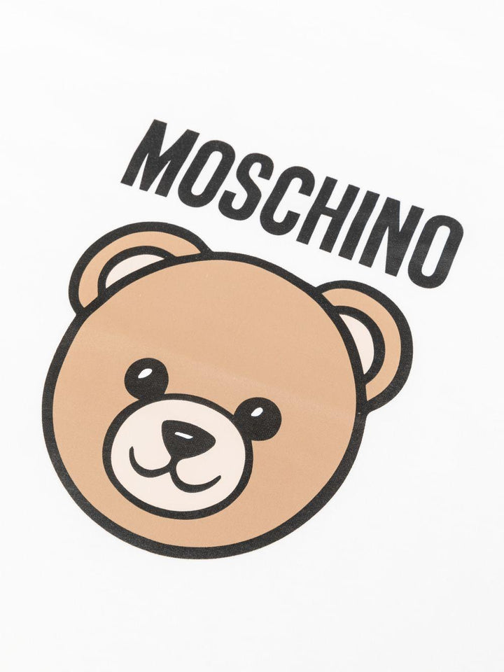 Coperta bianco per neonato MUB00MLCA19 10063 Moschino Kids 
