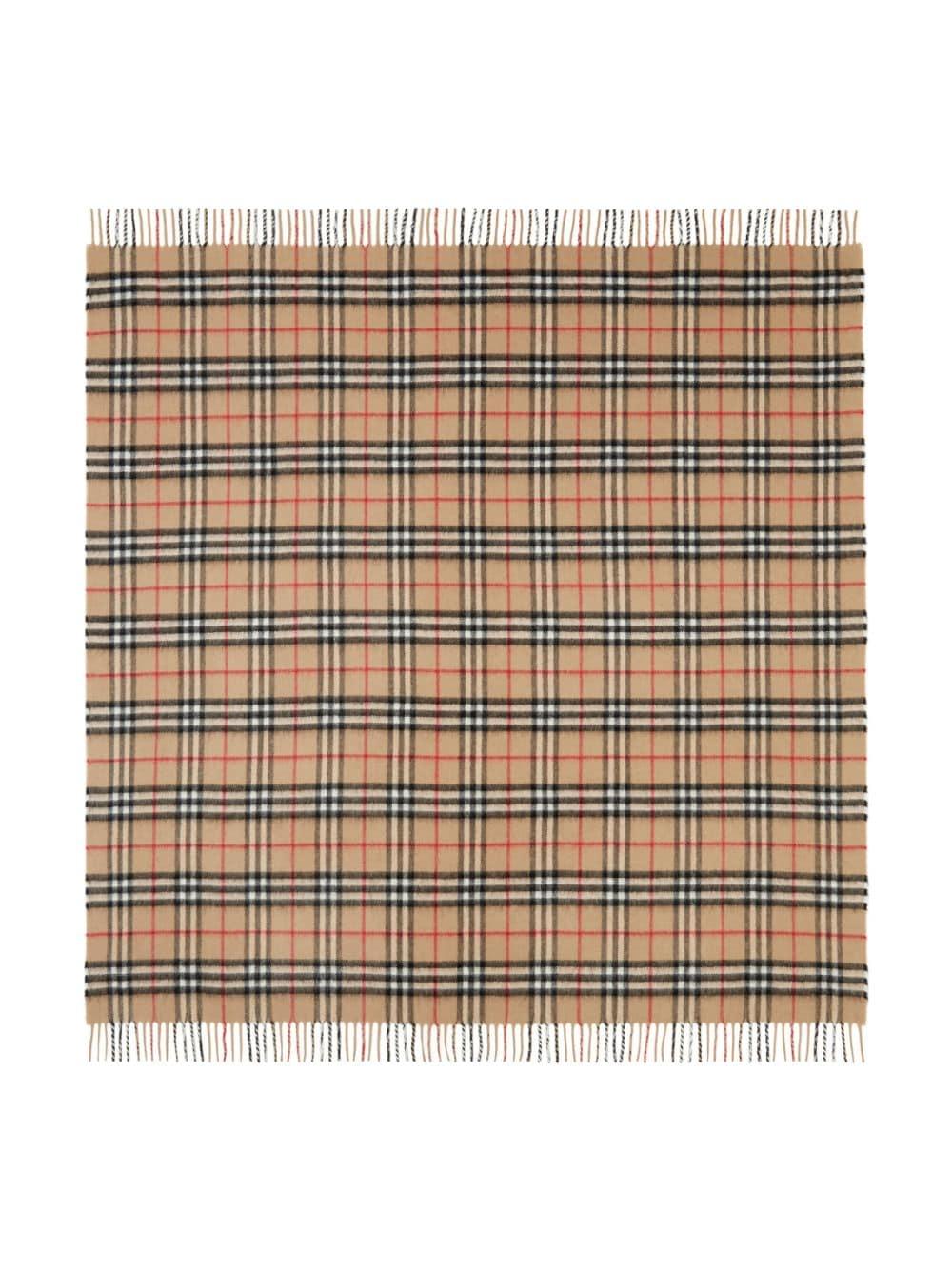 Coperta archive beige per neonato 8070500 A7026 Burberry Kids 