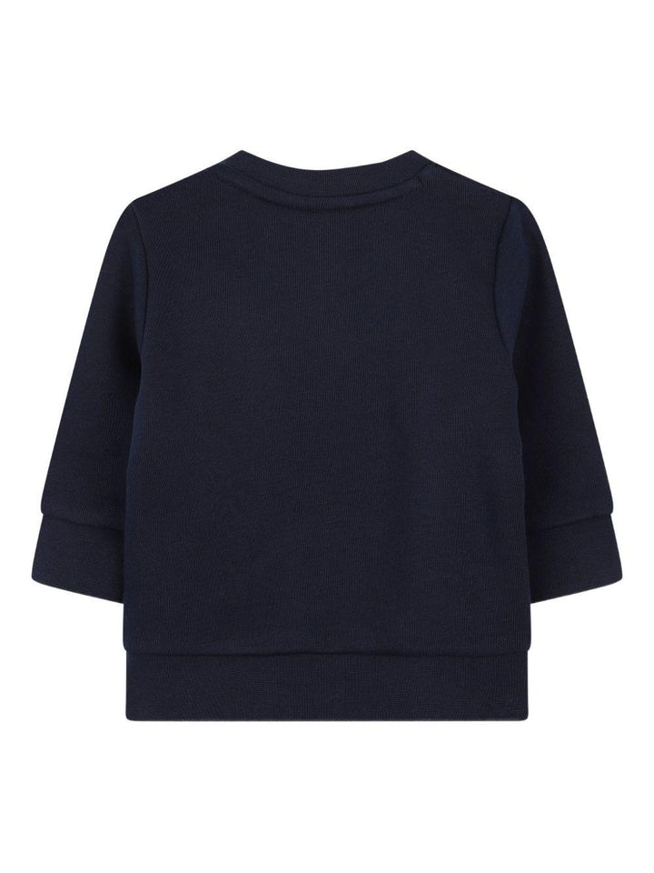 Felpa blu navy per neonato J52457 849 Boss Kids 