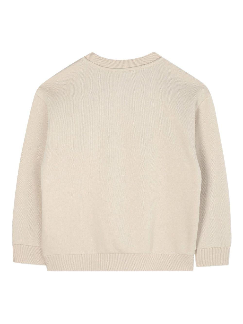 Felpa beige per bambino K61432 249 Kenzo Kids 