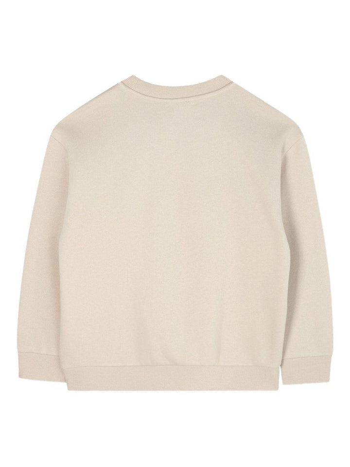 Felpa beige per bambino K61432 249 Kenzo Kids 