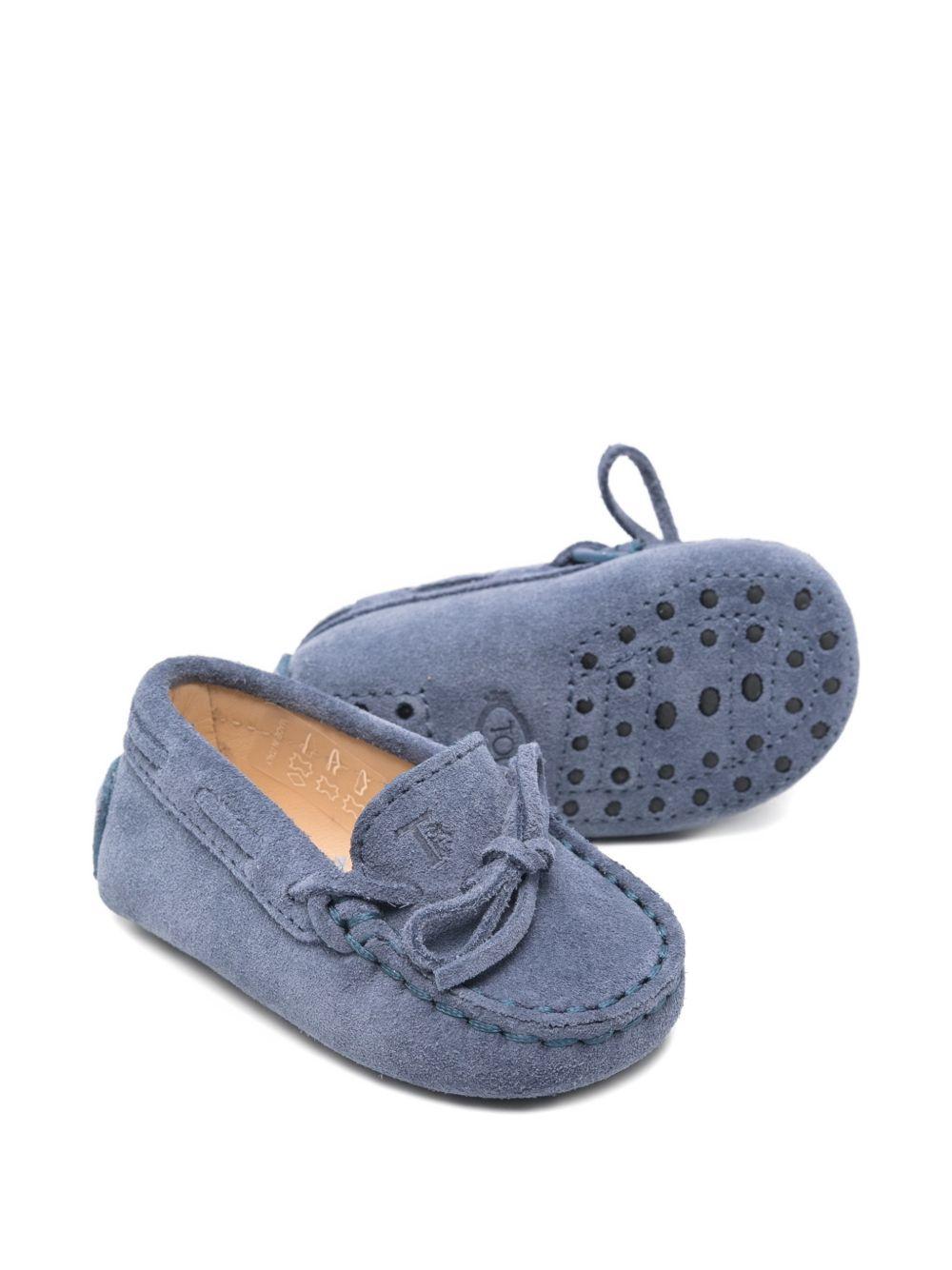 Mocassini blu per neonato UXB00G00050J9E U819 Tod's Kids 