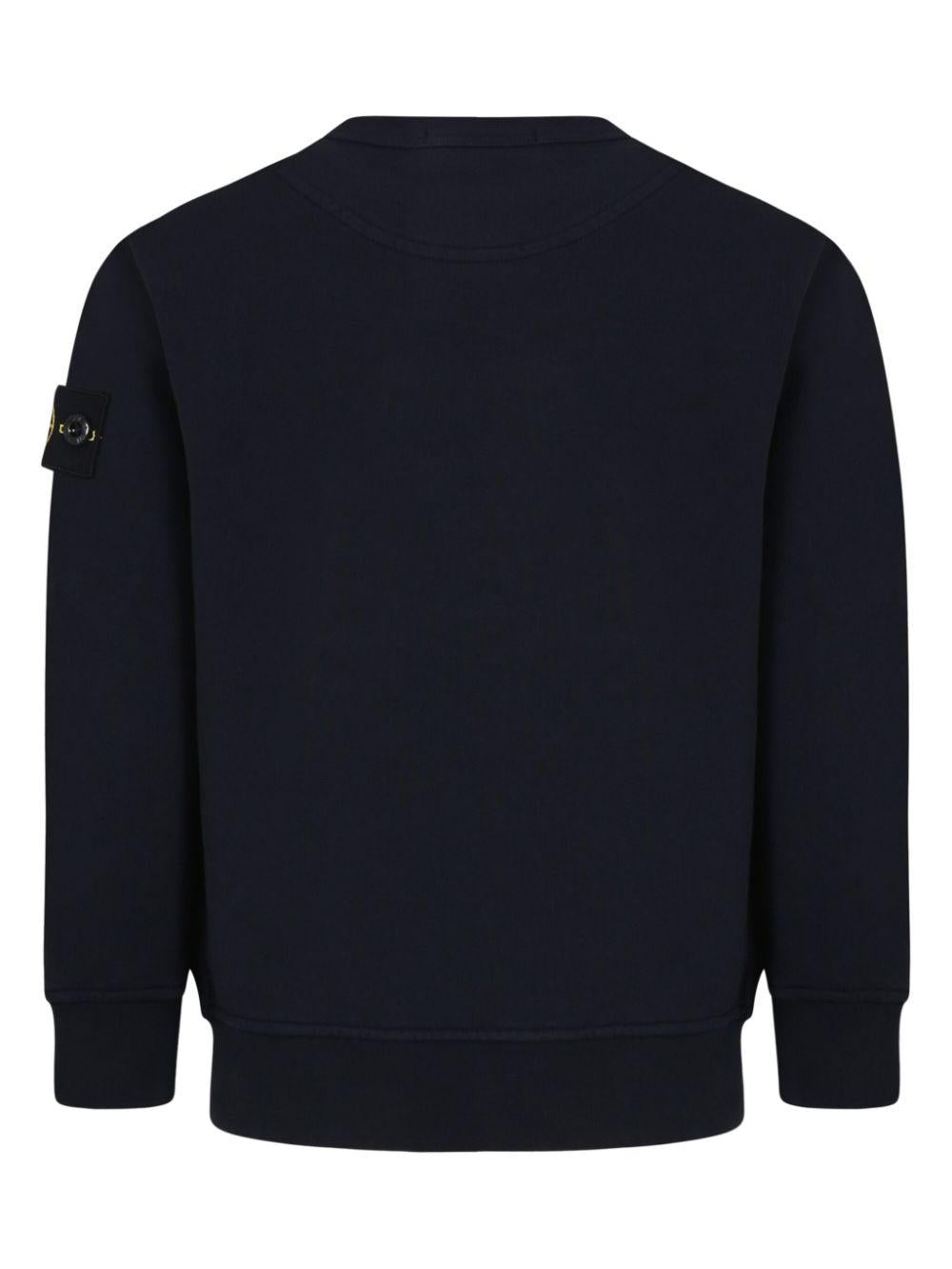 Midnight blue sweatshirt for children