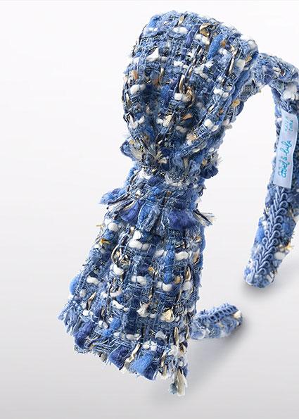 Cerchietto blu per bambina 5973 085 Abel & Lula 