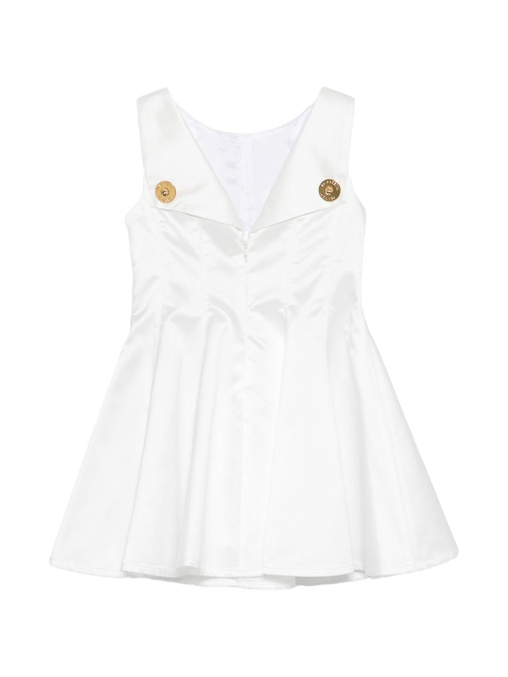 Abito bianco per bambina EFAB6550TV032 0004 Elisabetta Franchi Kids 