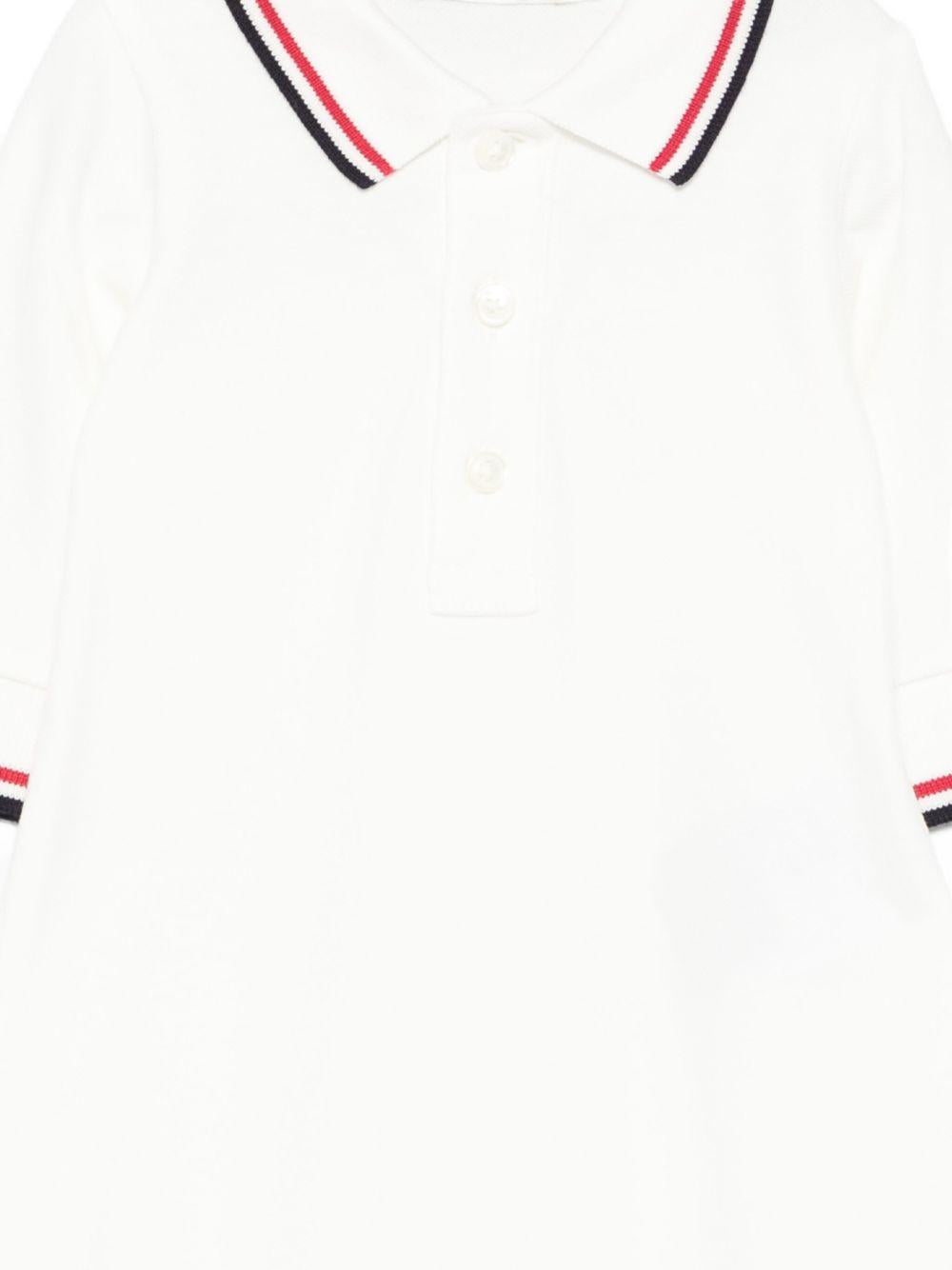 Tutina bianca per neonata 9518L0001189AL2 034 Moncler Kids 