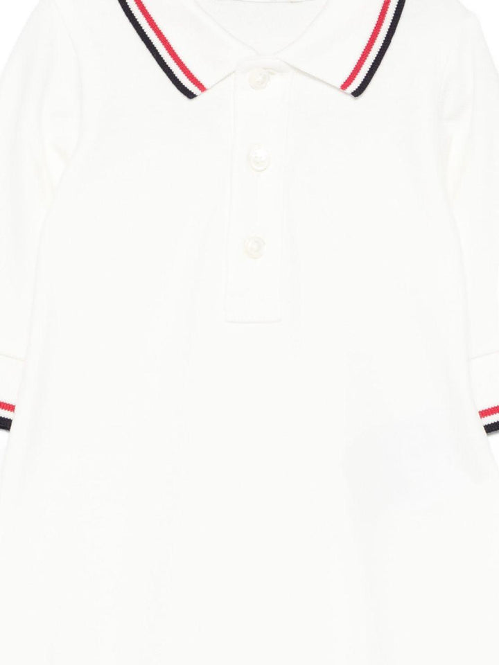 Tutina bianca per neonata 9518L0001189AL2 034 Moncler Kids 