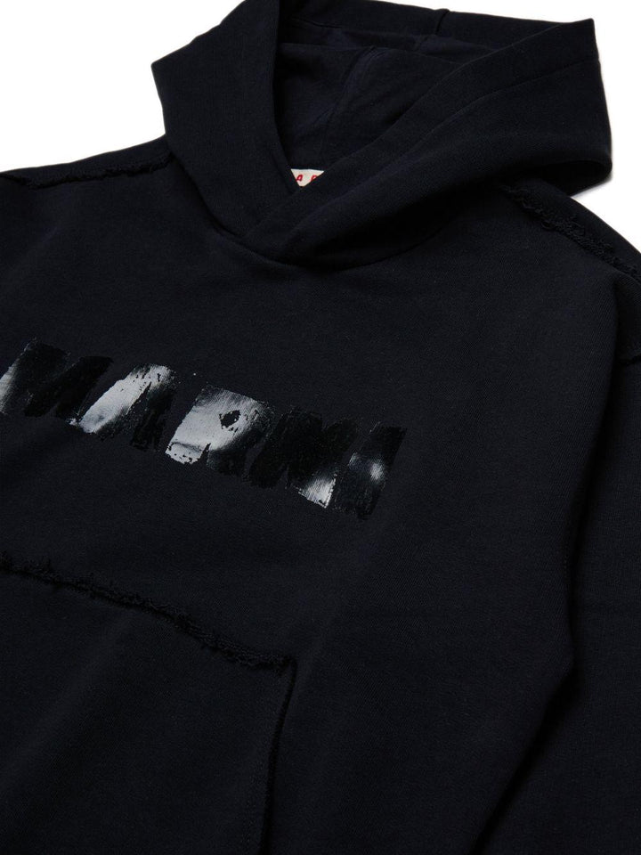 Felpa nera per bambino M01886M00YA 0M900 Marni Kids 