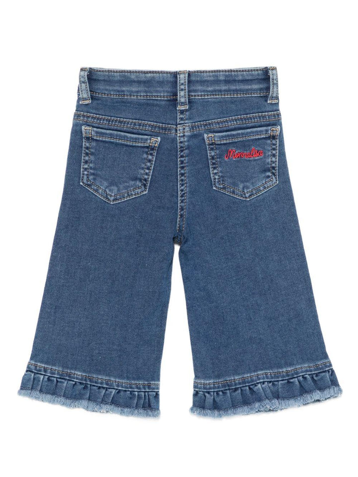 Jeans blu per neonata 39F4066043 0055 Monnalisa Kids 