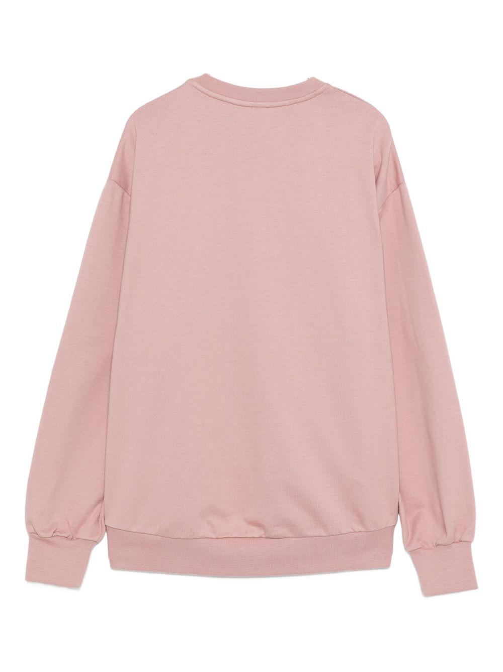 Felpa rosa vecchio per bambina EFFE1580FF002 C041 Elisabetta Franchi Kids 